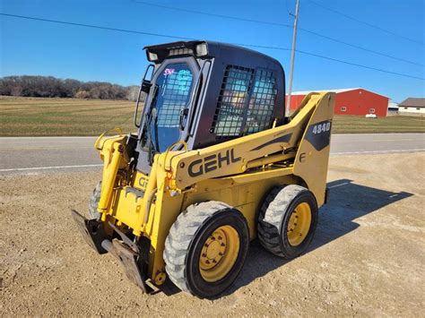 gehl 4840 skid steer for sale|gehl 4840 skid steer specs.